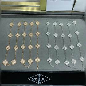 V756 VCA — роскошное колье с 20-каратн