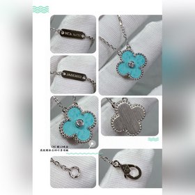 [Бирюза] Ожерелье из 18-каратного зол