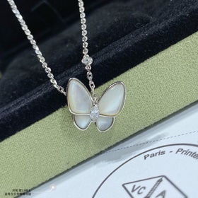 Ожерелье VCA Cleef&Arpels из белог