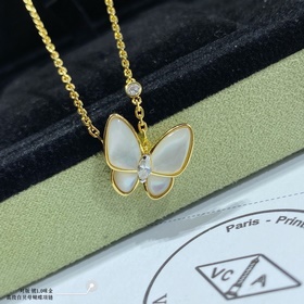 Ожерелье VCA Cleef&Arpels из белог