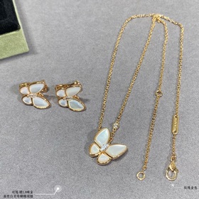 Ожерелье VCA Cleef&Arpels из белог
