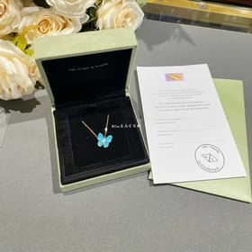 203165 vca — новое колье с бабочкой из