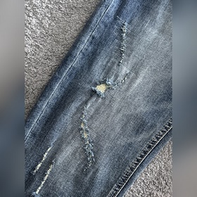 Мужские джинсы Balenciaga из ткани «Та