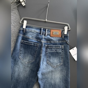 Мужские джинсы Balenciaga из ткани «Та