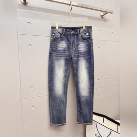 Мужские джинсы Balenciaga из ткани «Та