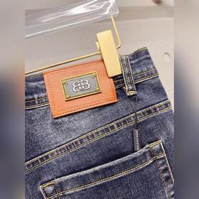 Мужские джинсы Balenciaga из ткани «Та