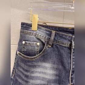 Мужские джинсы Balenciaga из ткани «Та