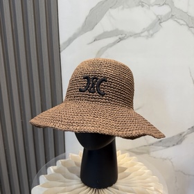 Новая соломенная шляпа CELINE из рафии