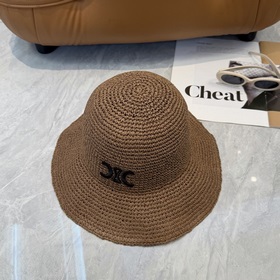 Новая соломенная шляпа CELINE из рафии