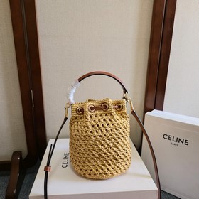 Сумка CELINE TEEN CLARA с плетеным узо
