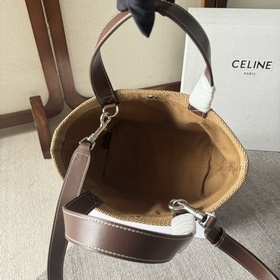 CELINE — плетеная сумка из рафии «24