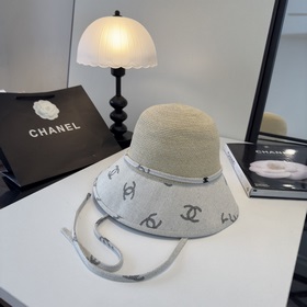 Новая соломенная шляпа от Chanel, обхв
