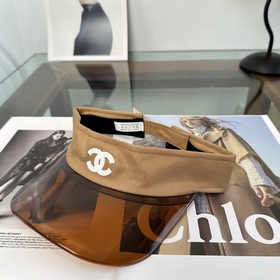 CHANEL： женская летняя модная шляпа с