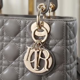 Сумка Lady Dior из оригинальной кожи в