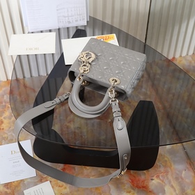Сумка Lady Dior из оригинальной кожи в