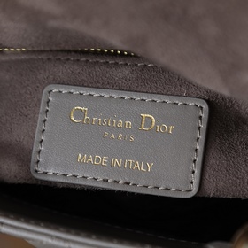 Сумка Lady Dior «Слоновая кость» с тре