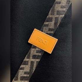 Fendi, с полным набором логотипов — но