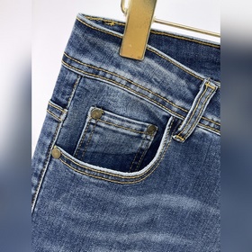 Мужские джинсы FENDI из ткани «Таннин»