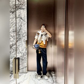 FENDI, Фенди — полосатая трикотажная 
