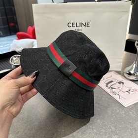 Классическая рыбацкая кепка Gucci с уз