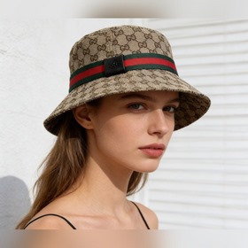 Классическая рыбацкая кепка Gucci с уз