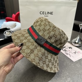 Классическая рыбацкая кепка Gucci с уз
