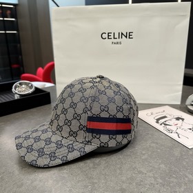 Классическая бейсболка Gucci с тканевы
