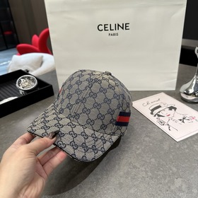 Классическая бейсболка Gucci с тканевы