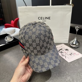 Классическая бейсболка Gucci с тканевы
