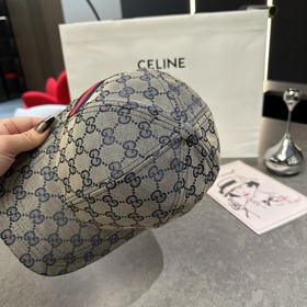 Классическая бейсболка Gucci с тканевы