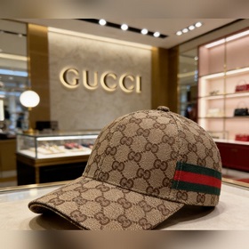 Классическая бейсболка Gucci с тканевы