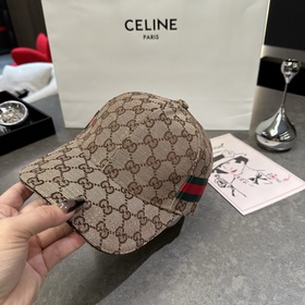 Классическая бейсболка Gucci с тканевы