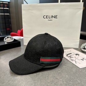 Классическая бейсболка Gucci с тканевы