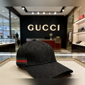 Классическая бейсболка Gucci с тканевы
