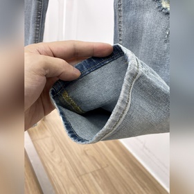 Мужские джинсы GUCCI из ткани «Таннин»