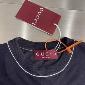 Gucci Трикотажная рубашка с коротким 
