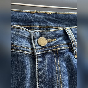Мужские джинсы GUCCI из ткани «Таннин»