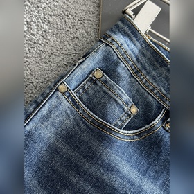 Мужские джинсы GUCCI из ткани «Таннин»