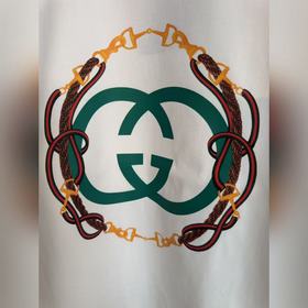 Футболка Gucci с принтом виде конской 