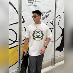 Футболка Gucci с принтом виде конской 