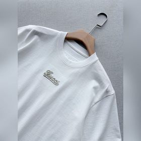 Футболки для пар с вышитым логотипом G
