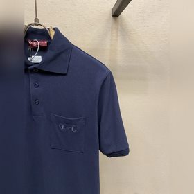 Gucci, хлопковая поло-рубашка с вышивк