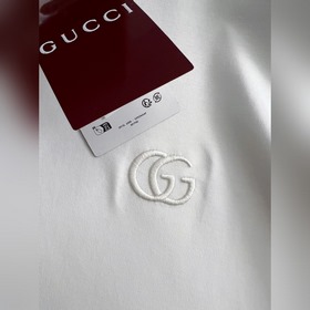 )Футболка Gucci из двухниточного импор