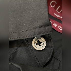 Белая рубашка GUCCI с множеством карма