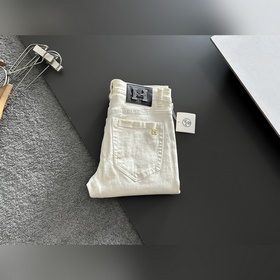 Мужские джинсы Hermès из ткани «Таннин
