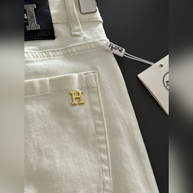 Мужские джинсы Hermès из ткани «Таннин