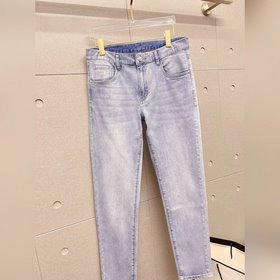 Мужские джинсы Hermès из ткани «Таннин