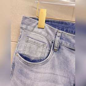 Мужские джинсы Hermès из ткани «Таннин