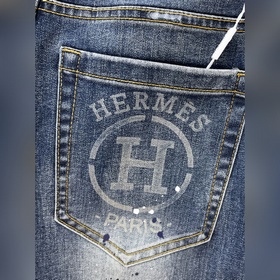 Мужские джинсы Hermès — модель из офиц