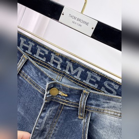 Мужские джинсы Hermès — модель из офиц